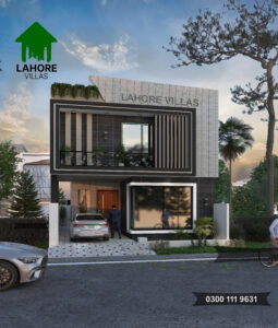 Lahore Villas 05 Marla House Front Elevation Design